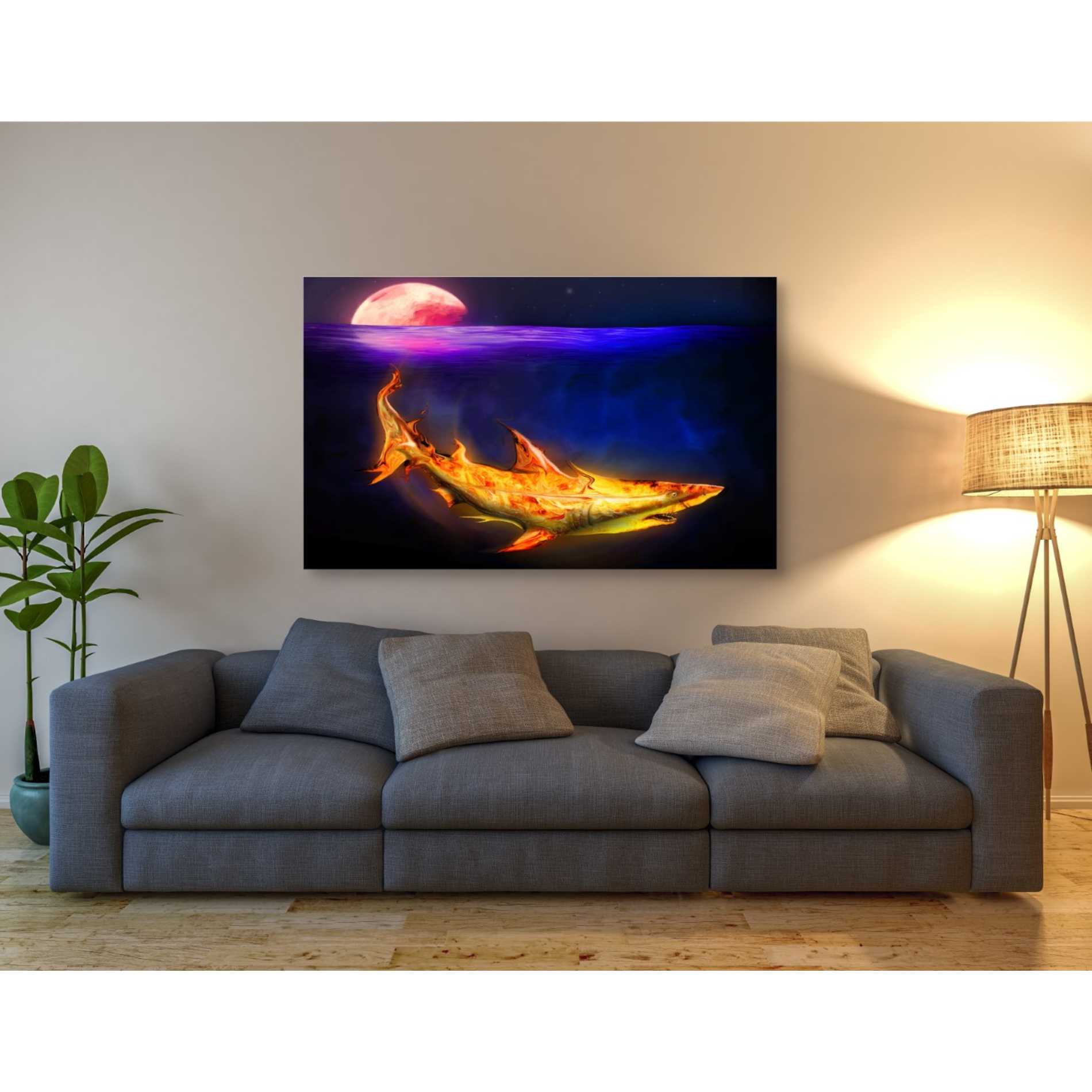 'Mako Shark' by Michael StewArt, Giclee Canvas Wall Art