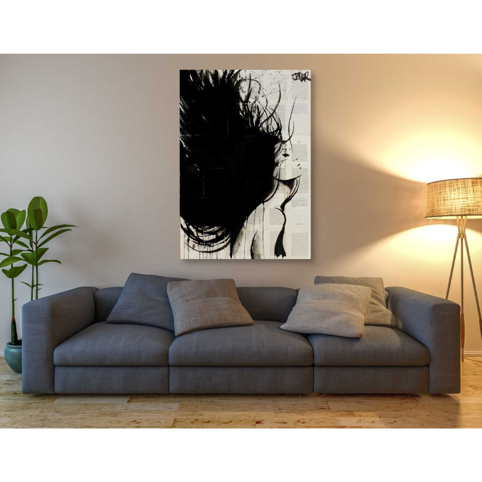 'The New Minstrel' by Loui Jover, Canvas Wall Art,40 x 60