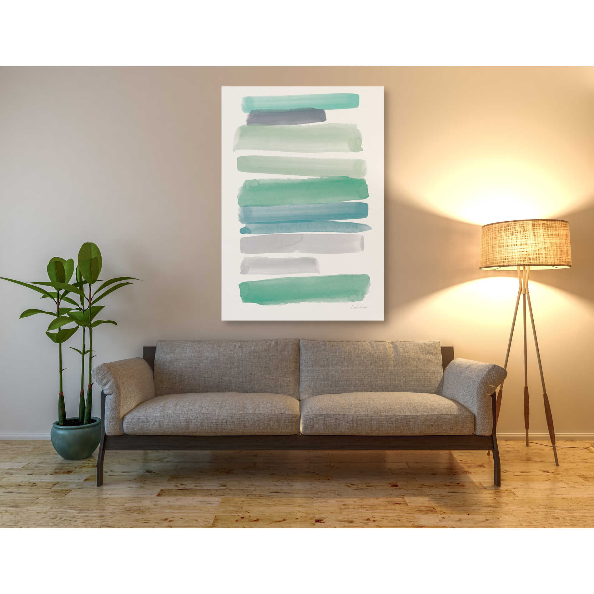 'Summer Sky' by Linda Woods, Canvas Wall Art,40 x 60