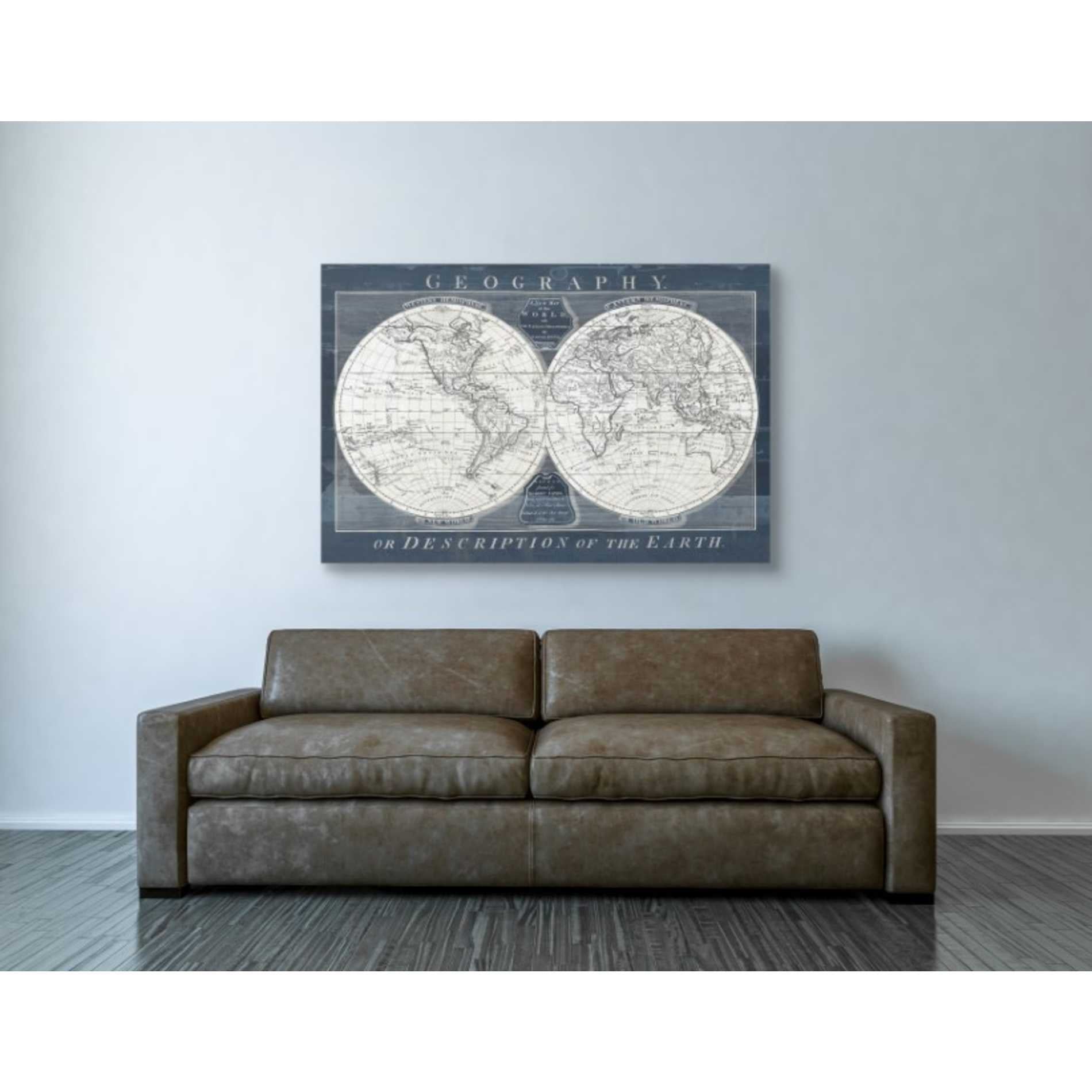 'Old World Globe' by Wild Apple Portfolio, Canvas Wall Art,40 x 60