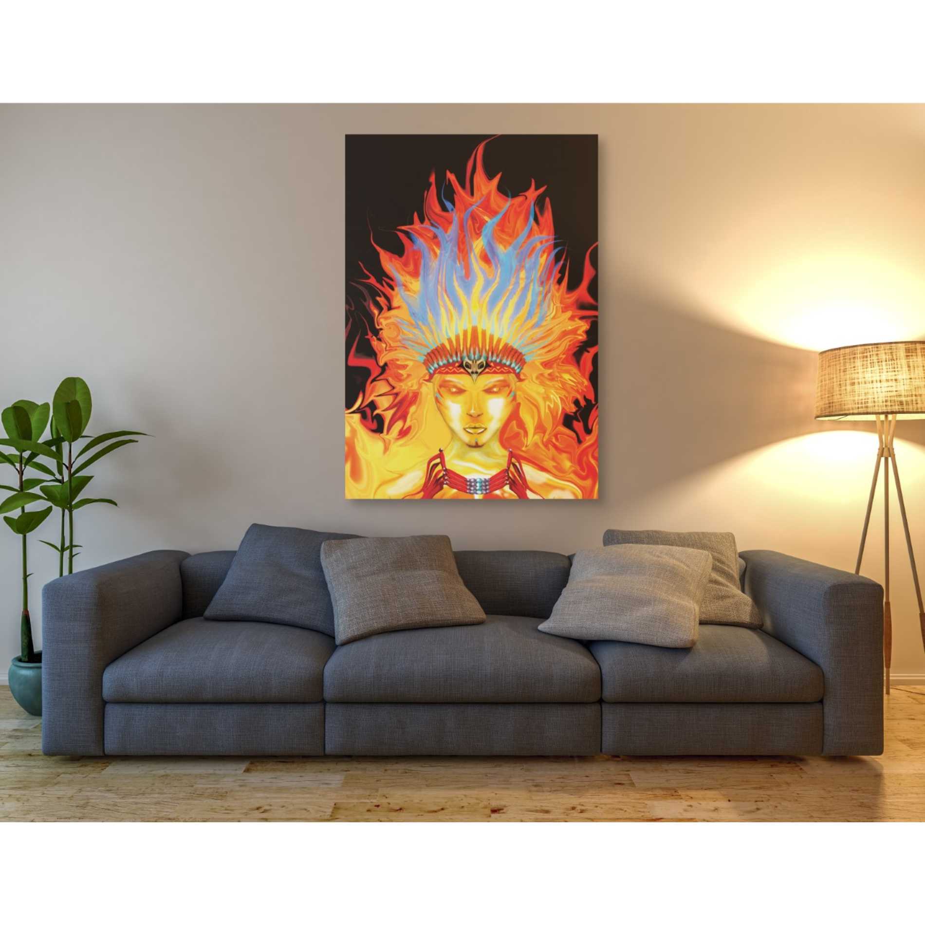 'Totem' by Michael StewArt, Canvas Wall Art,40 x 60