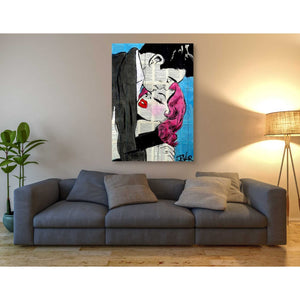 'Pop Lovers' by Loui Jover, Canvas Wall Art,40 x 60