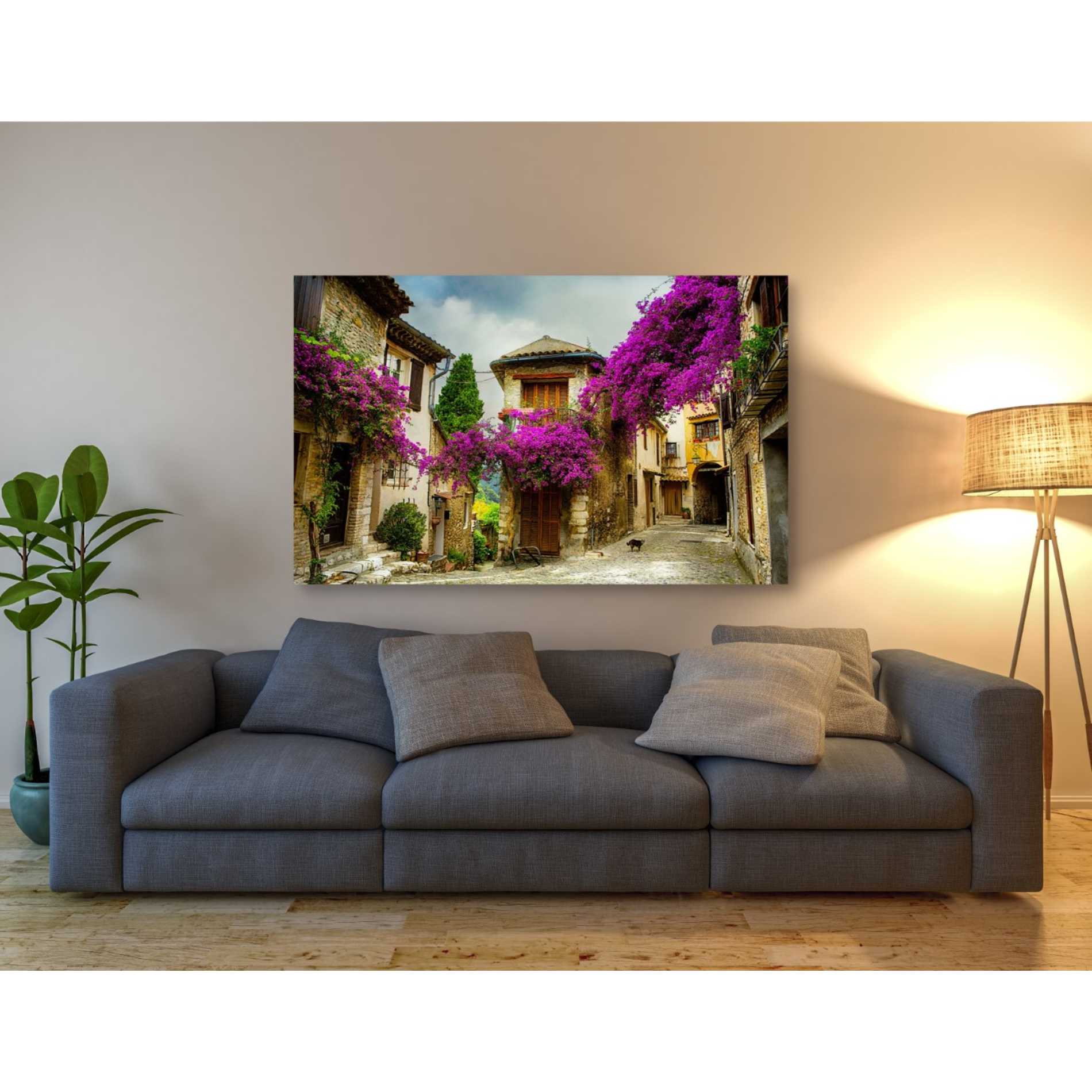 'Bougainvillea' Canvas Wall Art,40 x 60