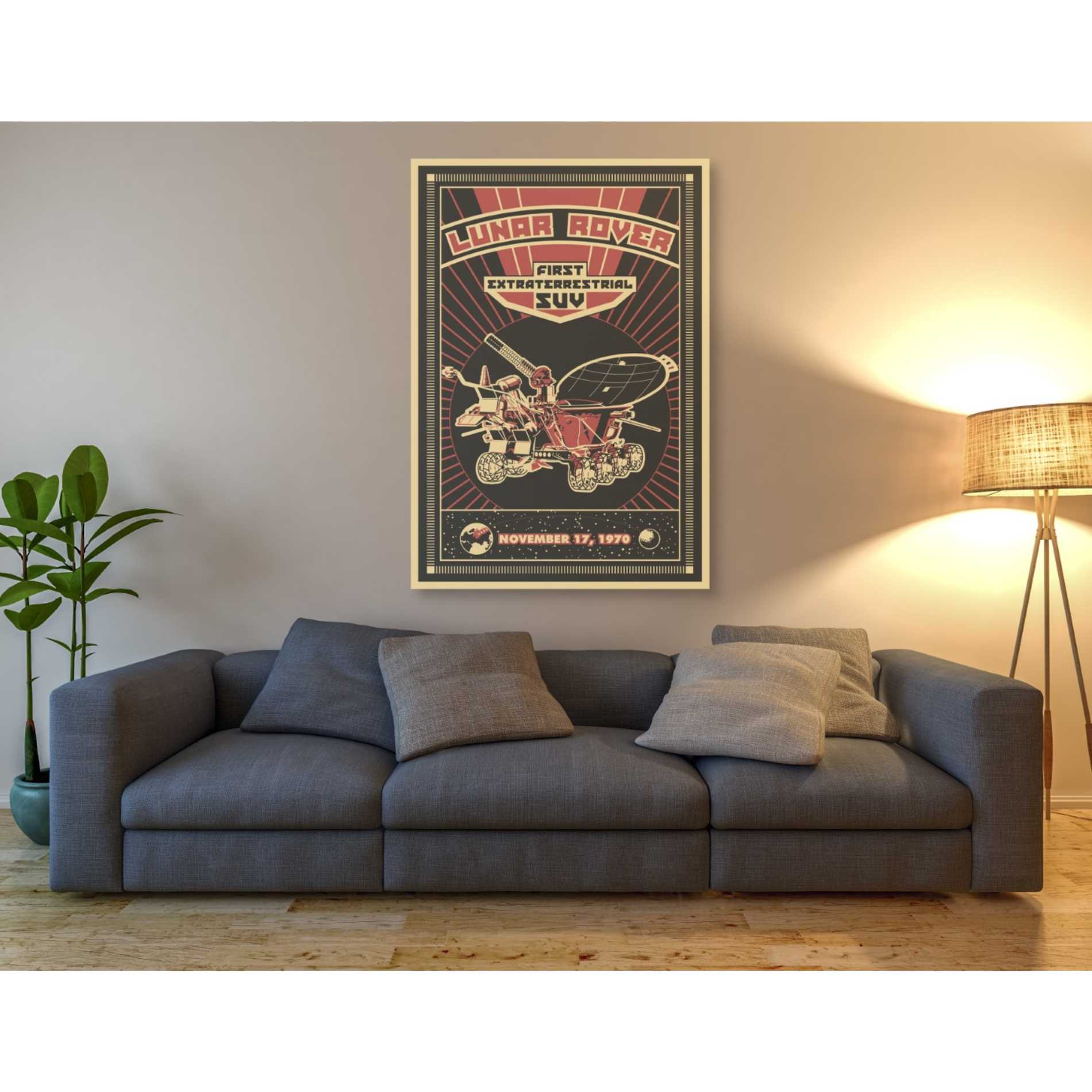 'Lunar Rover' Canvas Wall Art,40 x 60