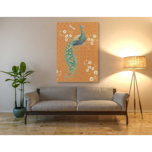 'Ornate Peacock IX Spice' by Daphne Brissonet, Canvas Wall Art,40 x 60