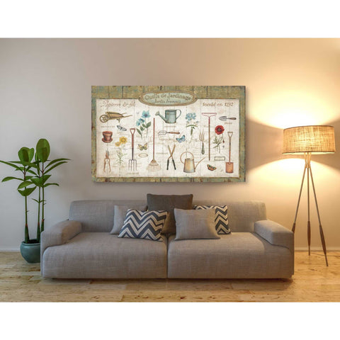 Image of 'Royal Garden I' by Daphne Brissonet, Canvas Wall Art,40 x 60