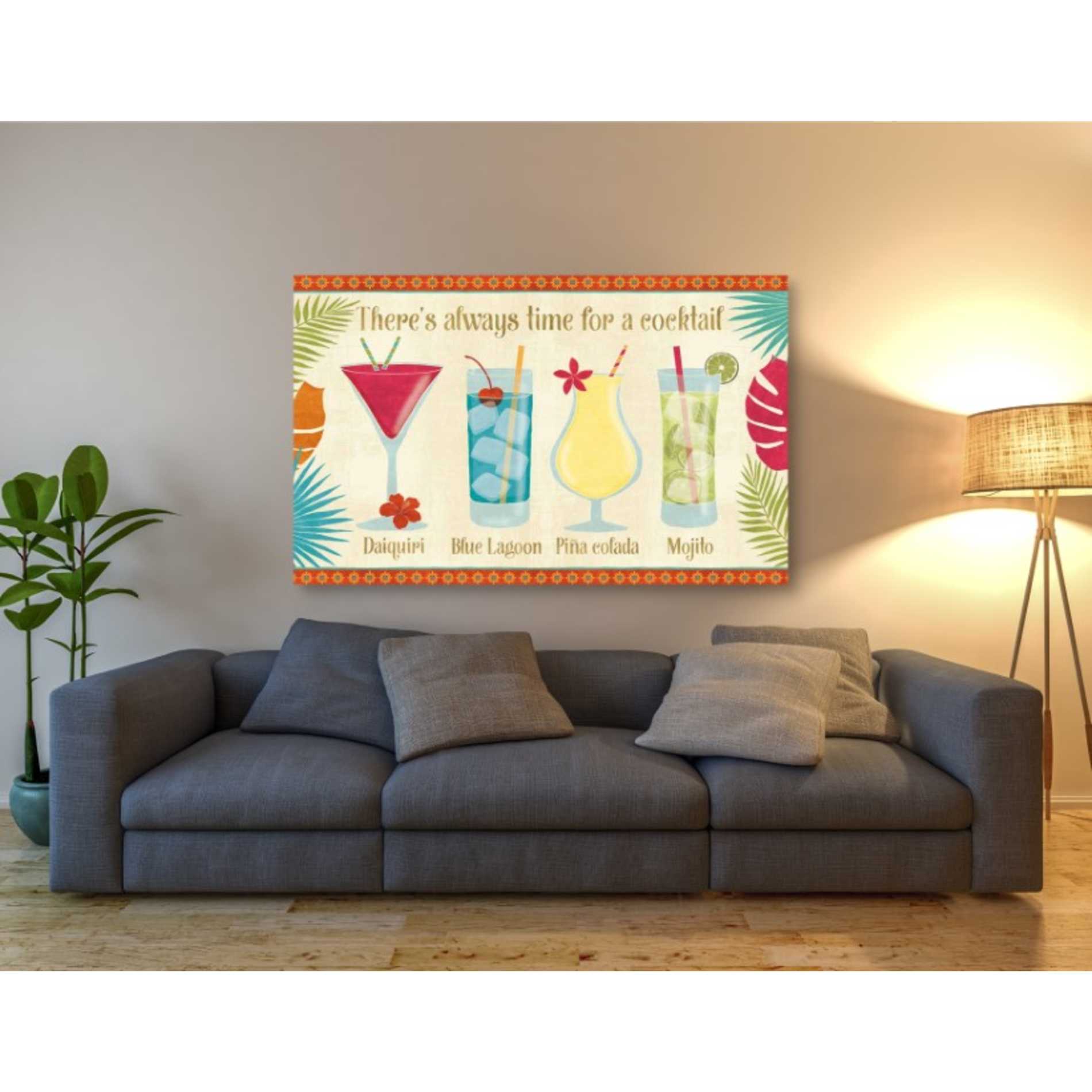 'Exotic Breeze XII' by Veronique Charron, Canvas Wall Art,60 x 40