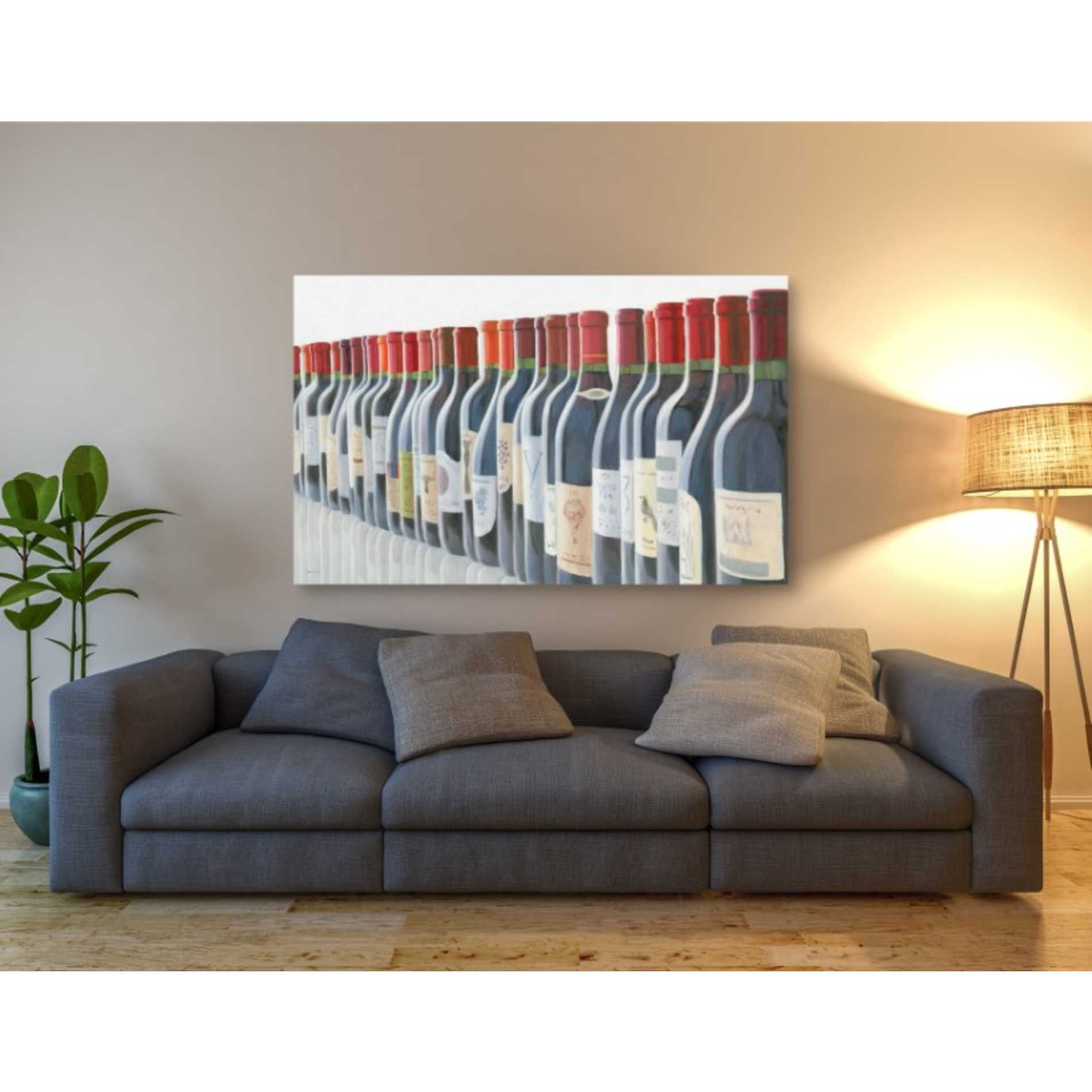 'Splendid Reds' by Marco Fabiano, Canvas Wall Art,60 x 40