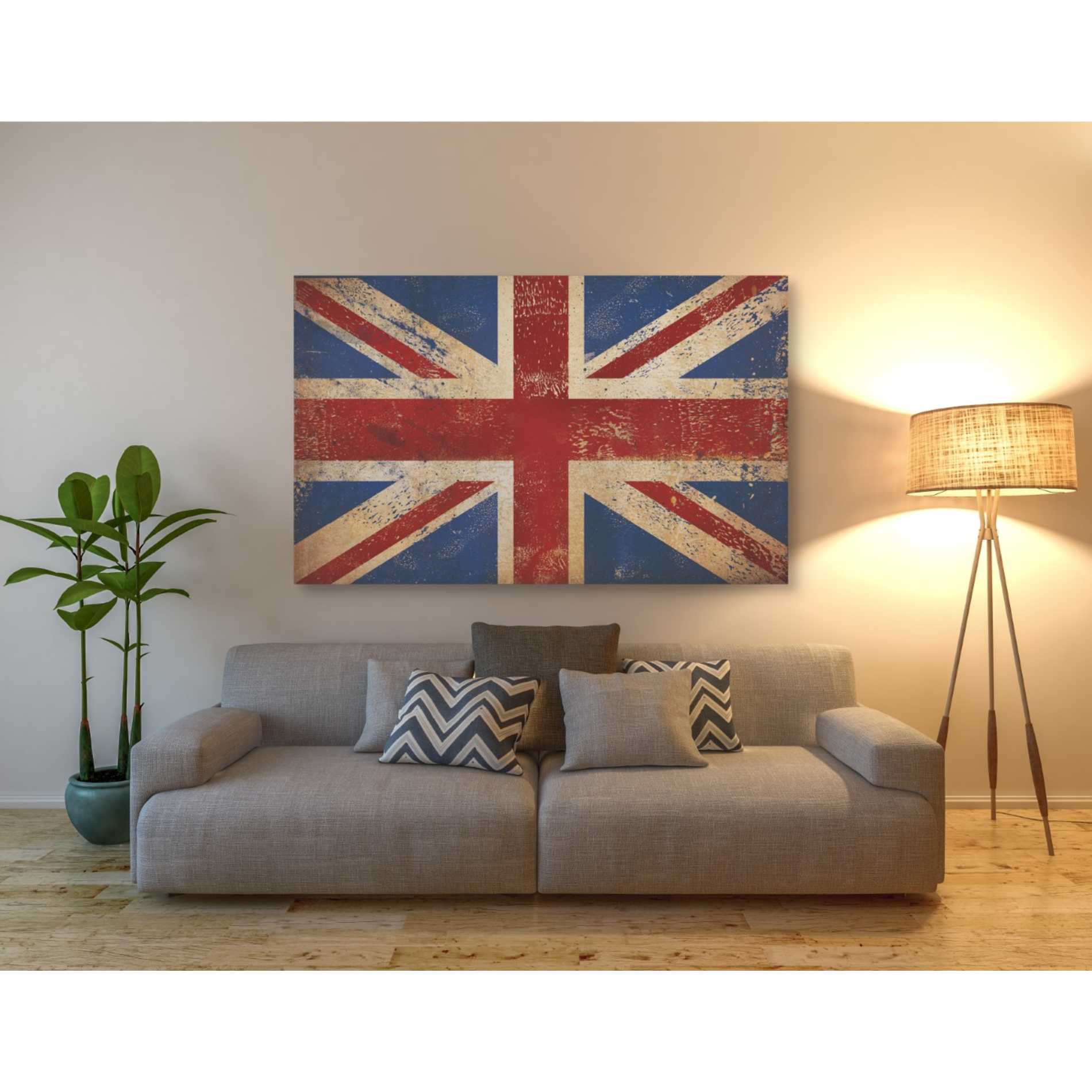 'Union Jack' by Ryan Fowler, Canvas Wall Art,40 x 60