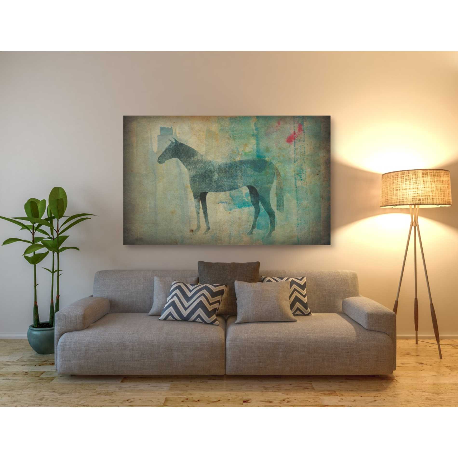 'Cheval Noir v3' by Ryan Fowler, Canvas Wall Art,40 x 60
