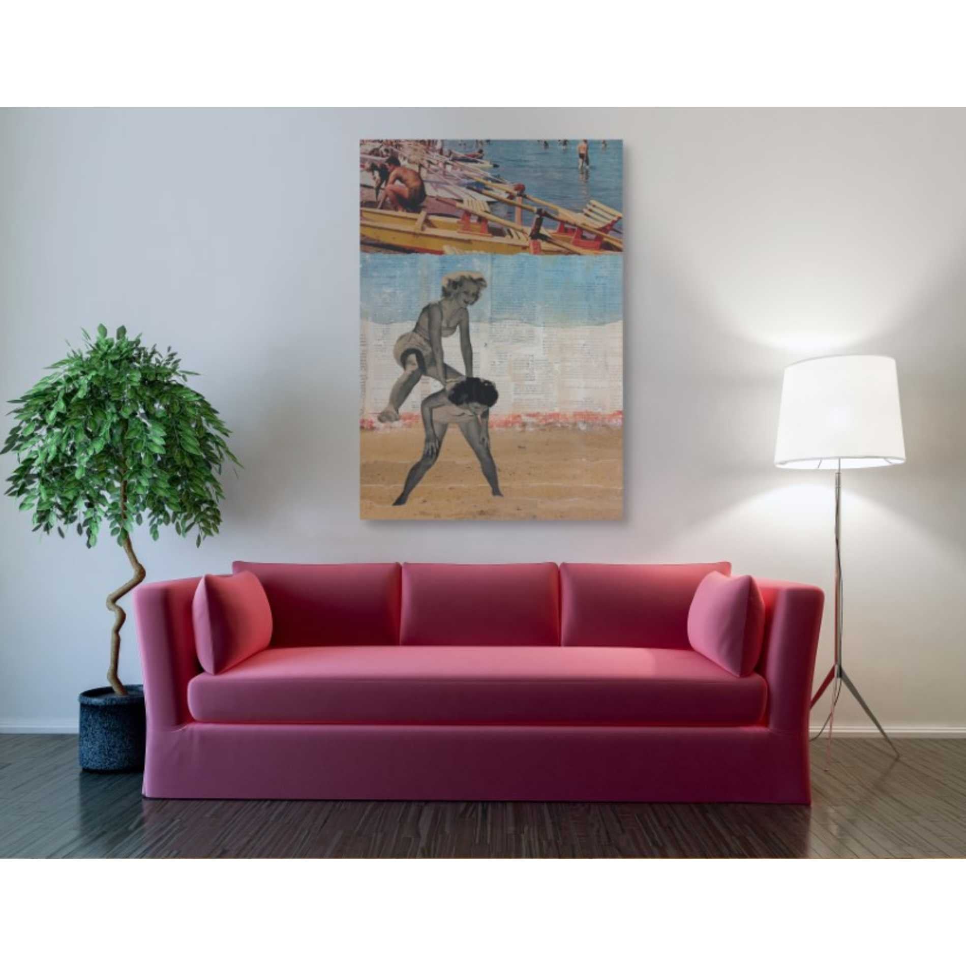 'SWEET INNOCENCE' by DB Waterman, Giclee Canvas Wall Art