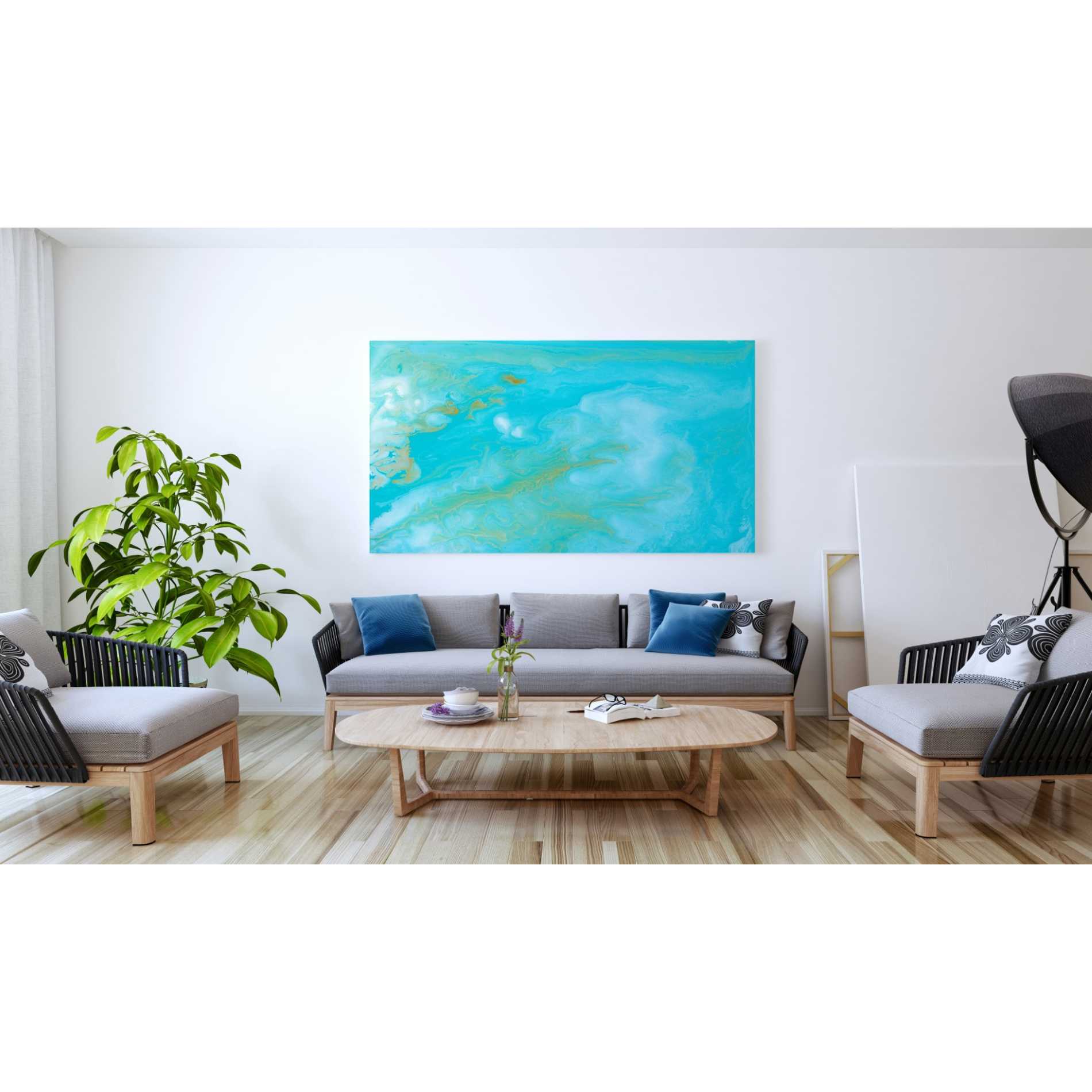 'Paradise' Canvas Wall Art,60 x 40