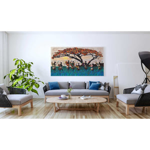 'Planes of Africa III' by Alonzo Saunders Giclee Canvas Wall Art