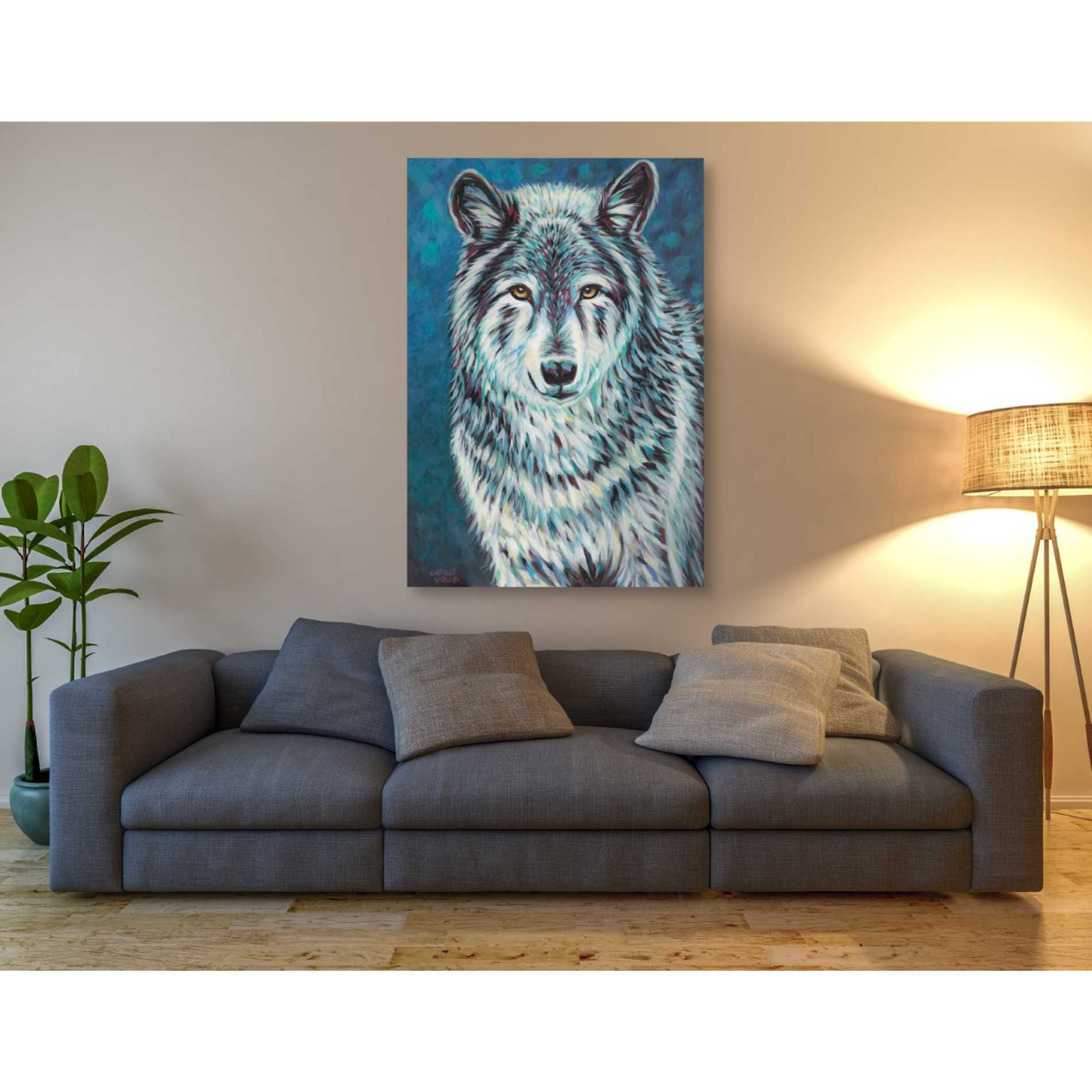'Spirit Animal II' by Carolee Vitaletti Giclee Canvas Wall Art