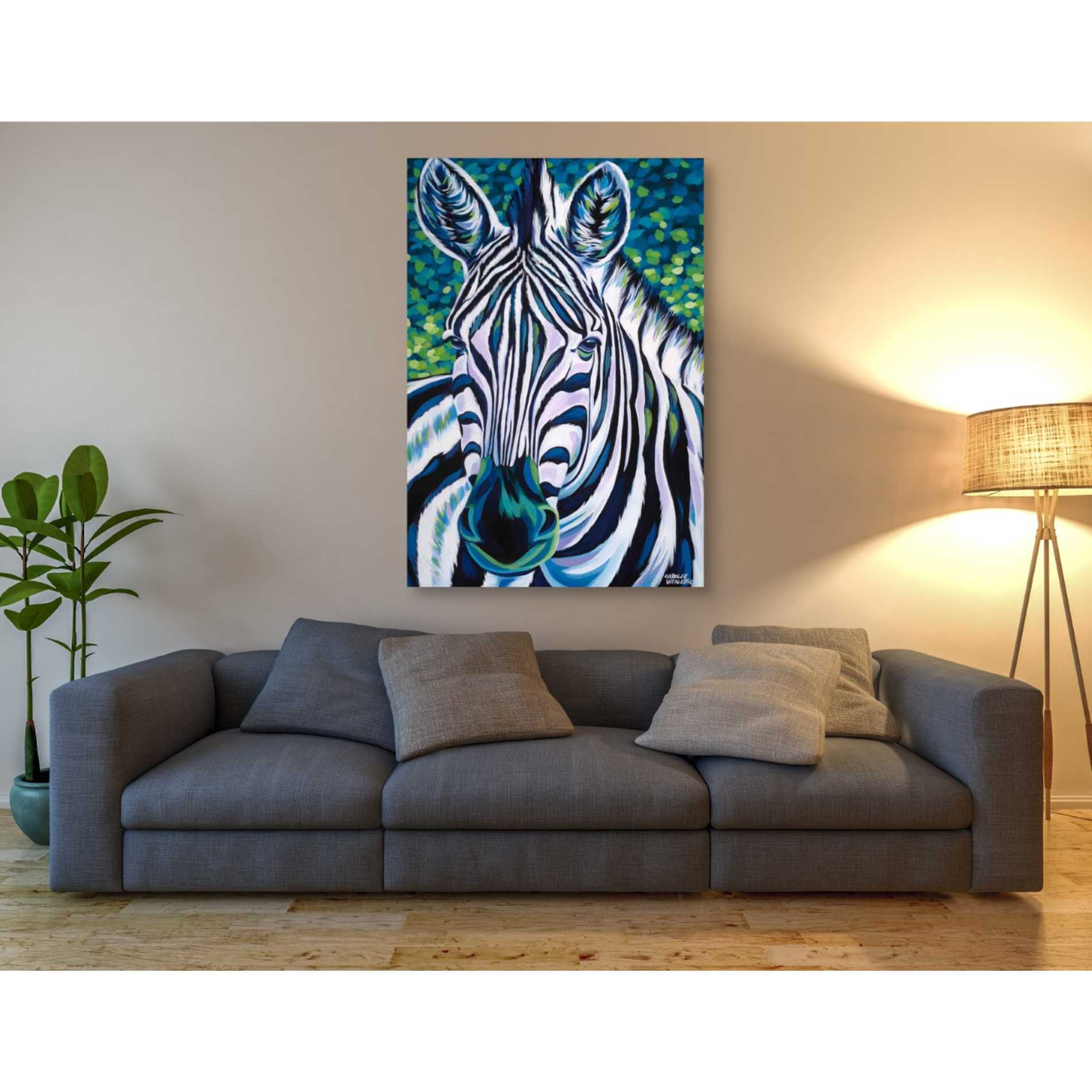 'Wild Africa III' by Carolee Vitaletti Giclee Canvas Wall Art