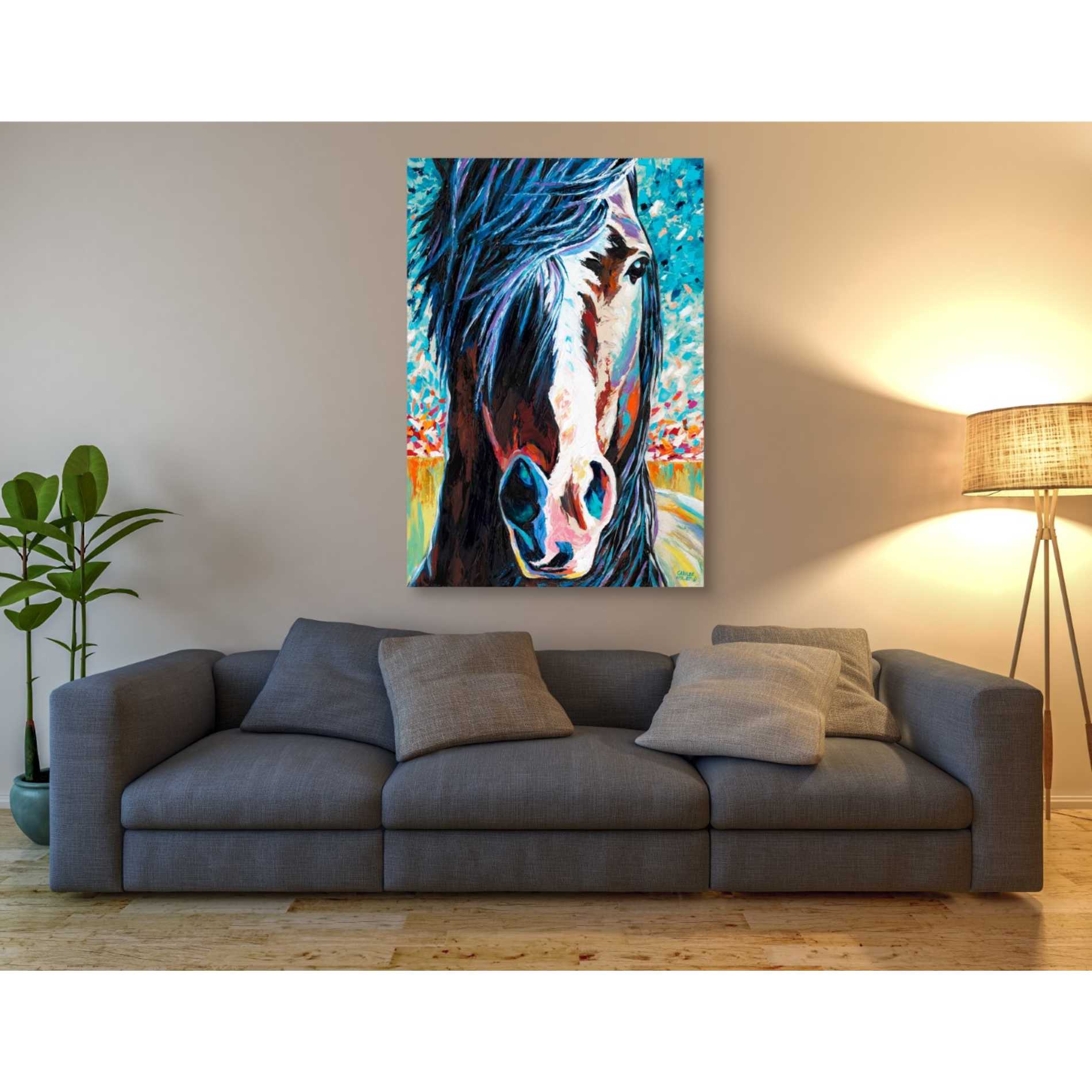 'Wild at Heart I' by Carolee Vitaletti Giclee Canvas Wall Art