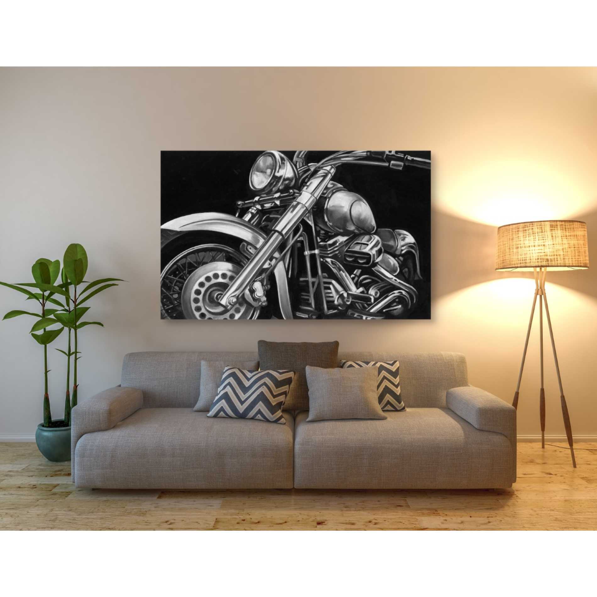'Classic Hogs II' by Ethan Harper Canvas Wall Art,60 x 40