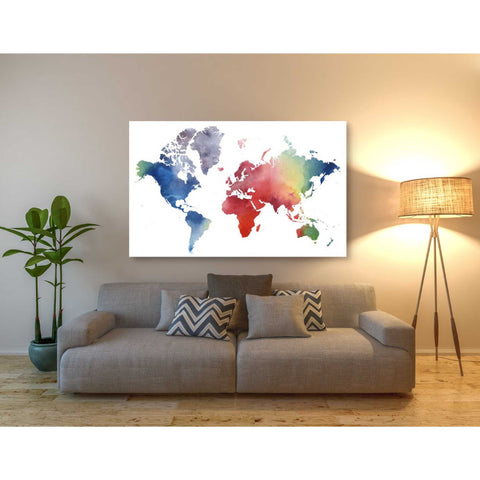 Image of 'Rainbow World' by Grace Popp Canvas Wall Art,60 x 40