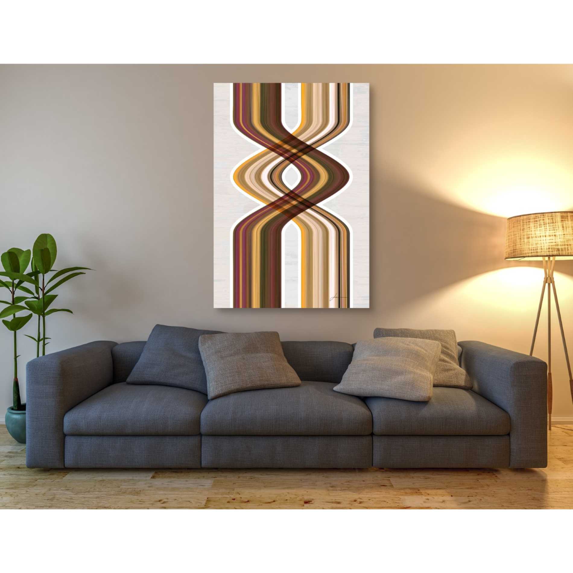 'Modern Dance V' by James Burghardt Giclee Canvas Wall Art