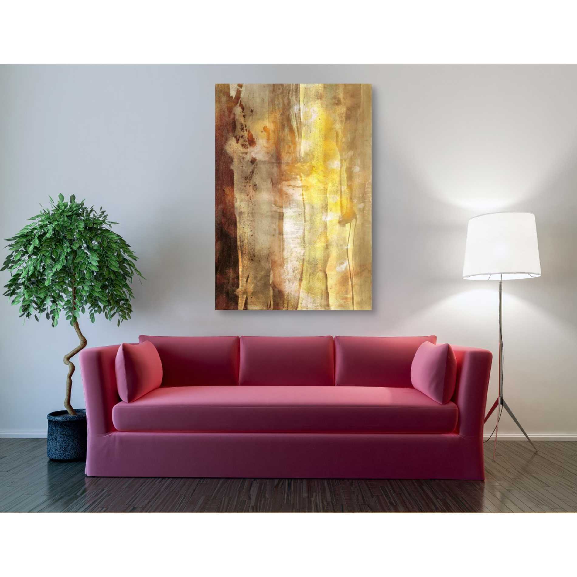 'Golden Glow I' by Sisa Jasper Canvas Wall Art,60 x 40