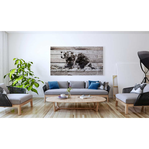 Image of 'Black Bear 1' by Irena Orlov, Canvas Wall Art,60 x 40