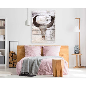 'Bullock Skull' by Irena Orlov, Canvas Wall Art,40 x 60