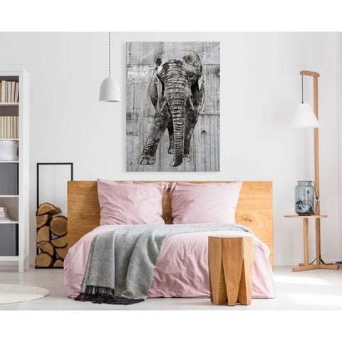 Image of 'ELEPHANT Portrait' by Irena Orlov, Canvas Wall Art,40 x 60