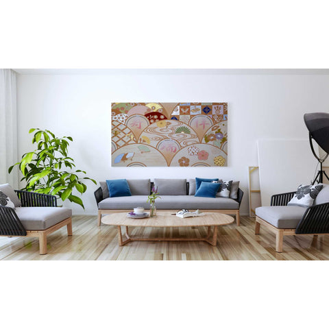 Image of 'Happy Design B' by Zigen Tanabe, Giclee Canvas Wall Art