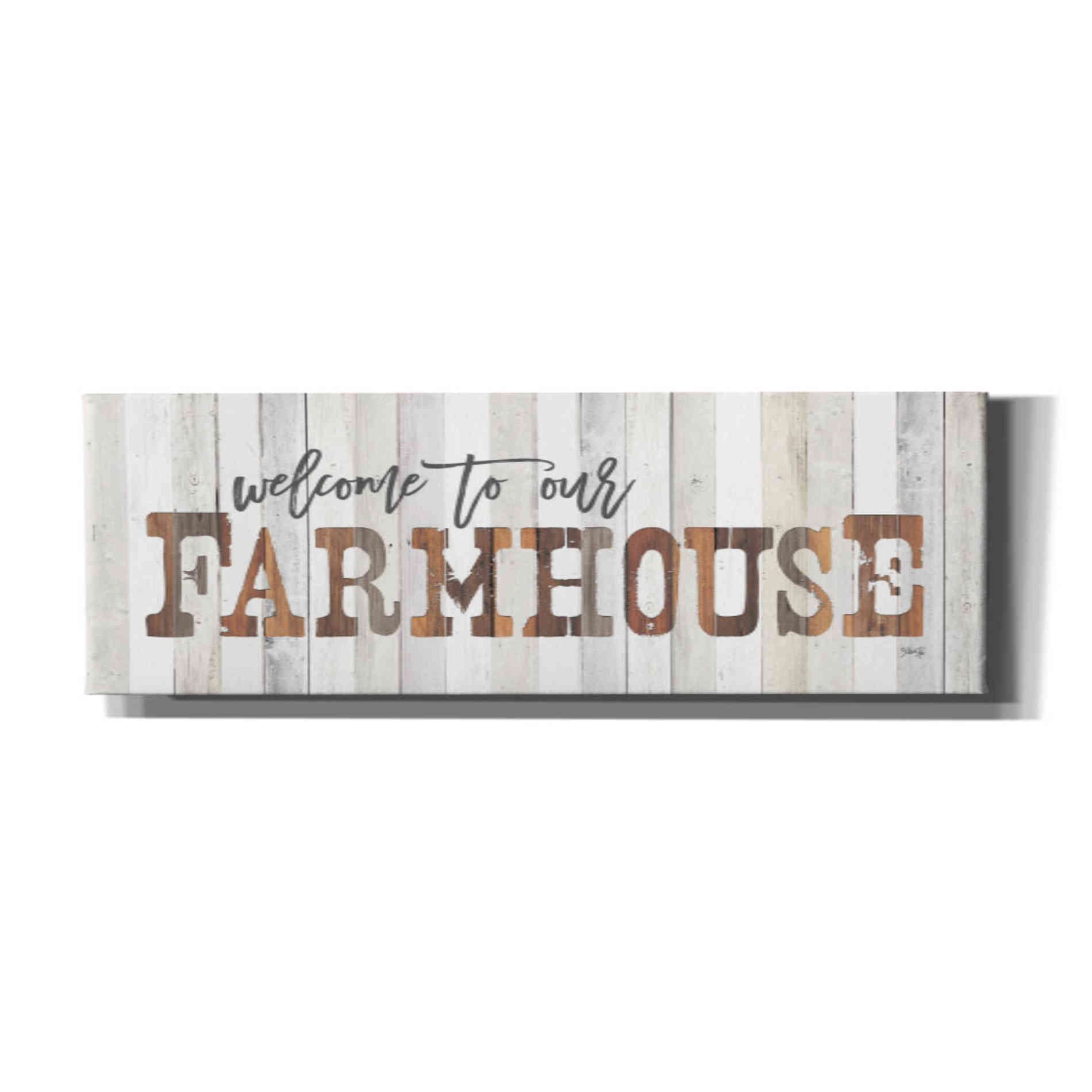 'Welcome to Our Farmhouse' by Marla Rae, Canvas Wall Art