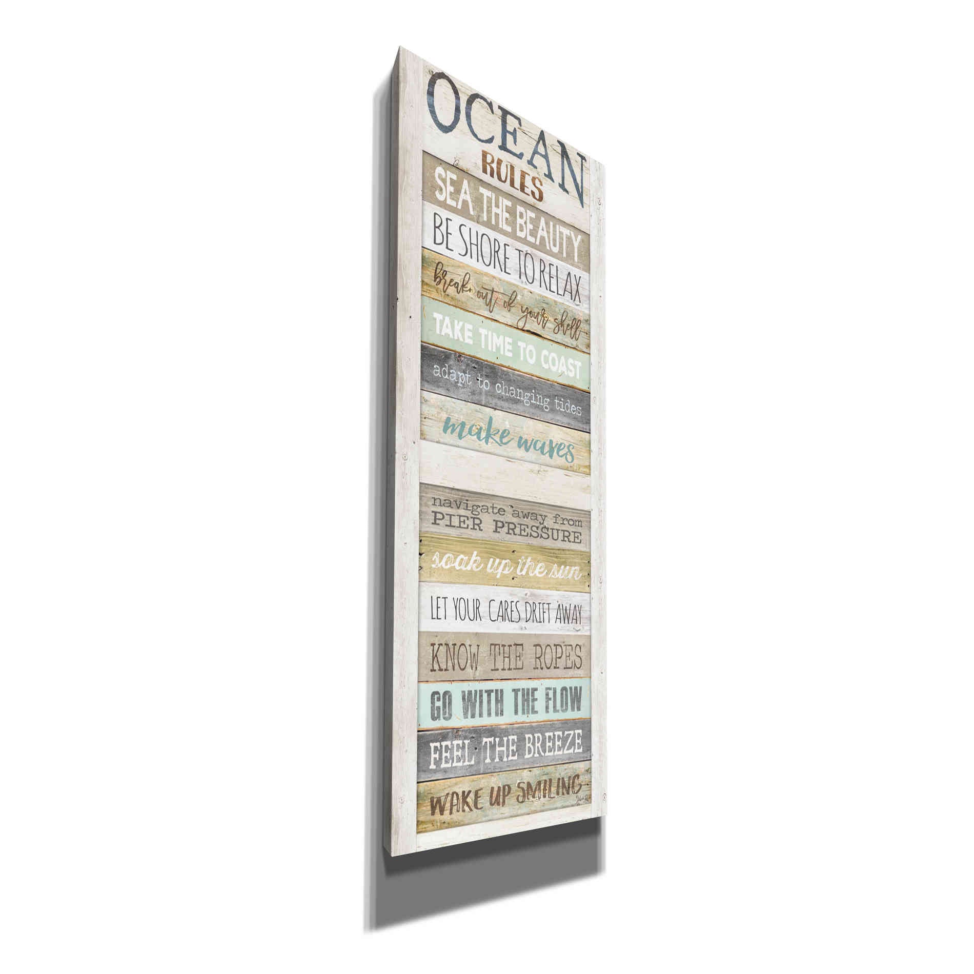 'Ocean Rules' by Marla Rae, Canvas Wall Art