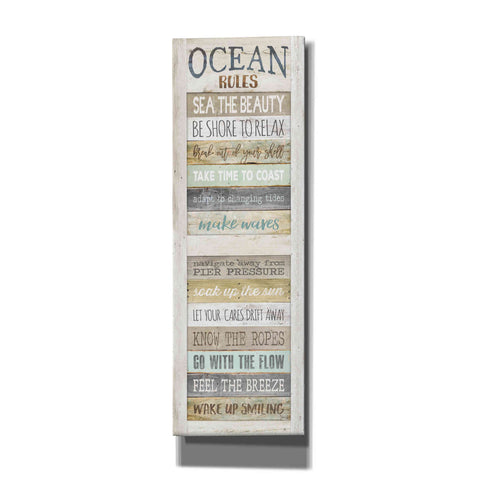 Image of 'Ocean Rules' by Marla Rae, Canvas Wall Art