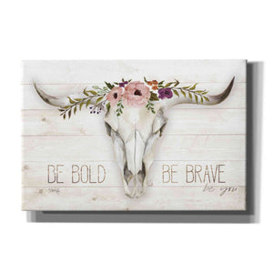 'Be Bold - Be Brave' by Marla Rae, Canvas Wall Art