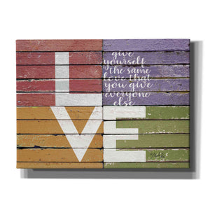 'Give Yourself the Same Love' by Marla Rae, Canvas Wall Art