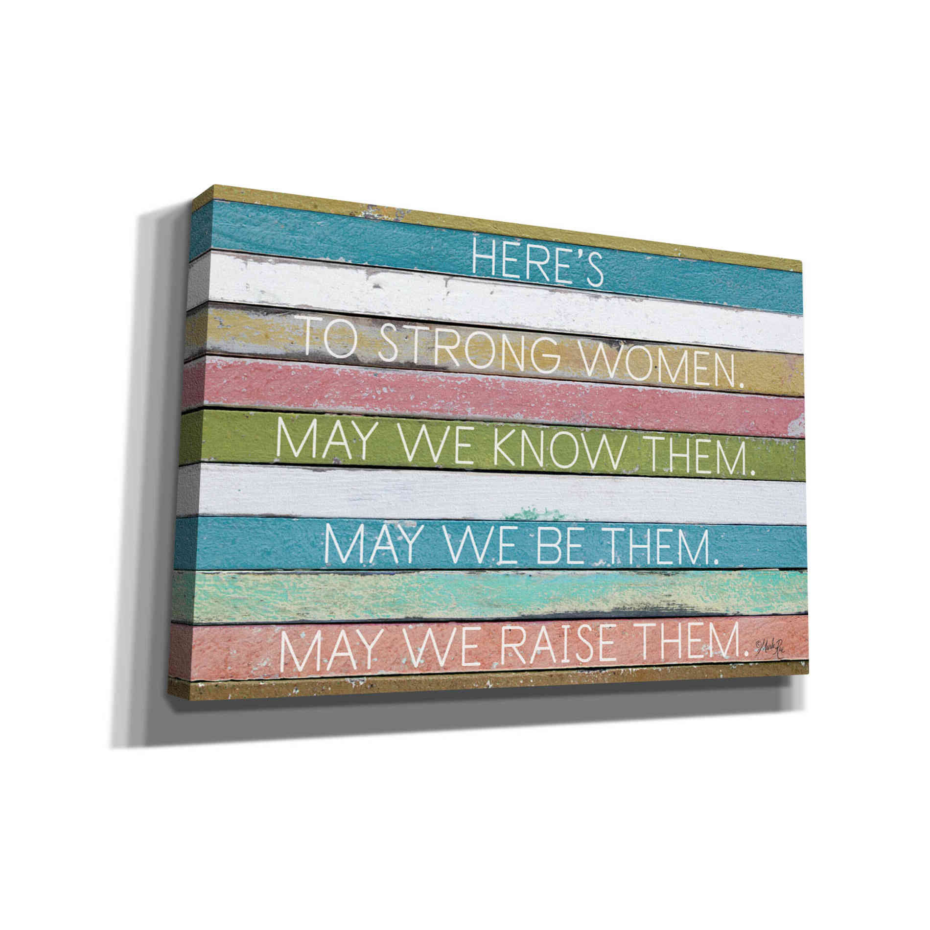 'Here's to Strong Women II' by Marla Rae, Canvas Wall Art