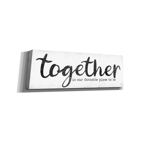 Image of 'Together is Our Favorite Place to Be' by Marla Rae, Canvas Wall Art