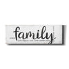 'Family Where Life Begins' by Marla Rae, Canvas Wall Art