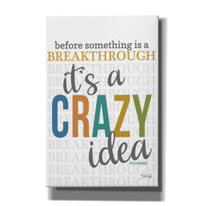 'Crazy Idea' by Marla Rae, Canvas Wall Art