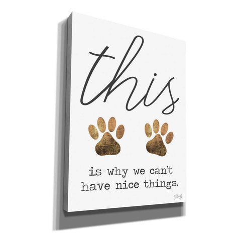 Image of 'Can't Have Nice Things' by Marla Rae, Canvas Wall Art