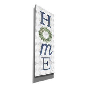 'Home with Eucalyptus Wreath II' by Marla Rae, Canvas Wall Art