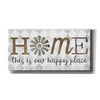 'Home - This is Our Happy Place' by Marla Rae, Canvas Wall Art