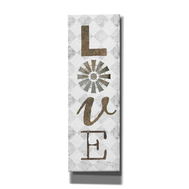 'Love with Windmill II' by Marla Rae, Canvas Wall Art