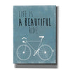 'A Beautiful Ride' by Jan Weiss, Canvas Wall Art