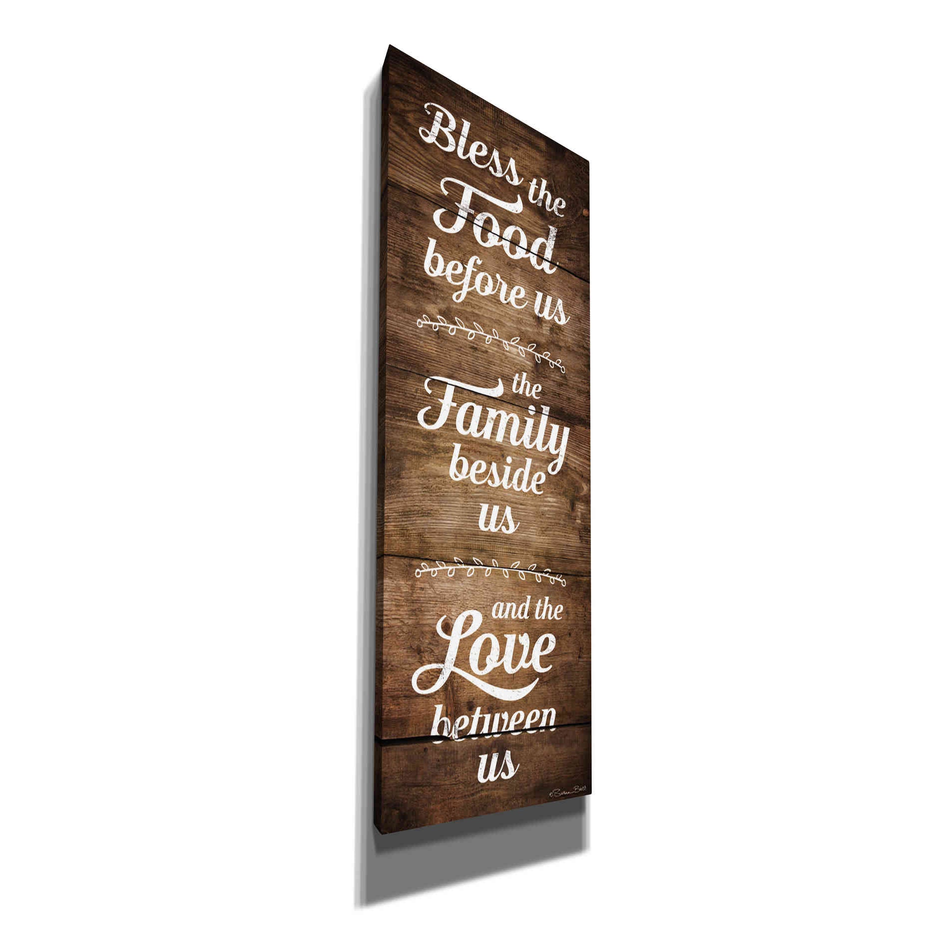 'Bless the Food Before Us' by Susan Ball, Canvas Wall Art