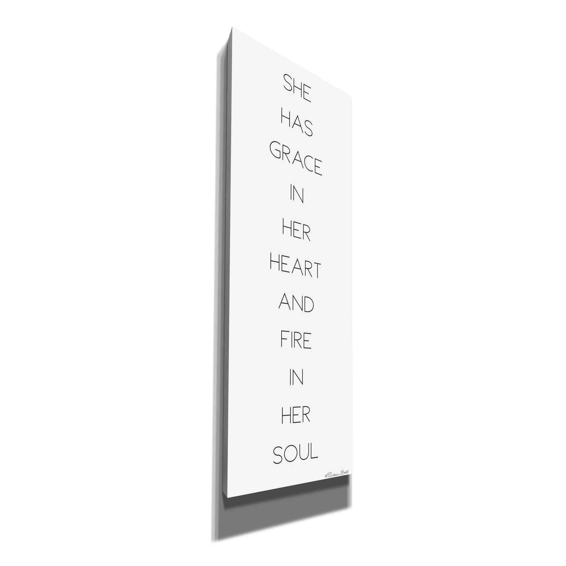 'Fire in Her Soul' by Susan Ball, Canvas Wall Art