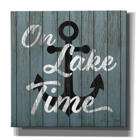 'On Lake Time' by Susan Ball, Canvas Wall Art