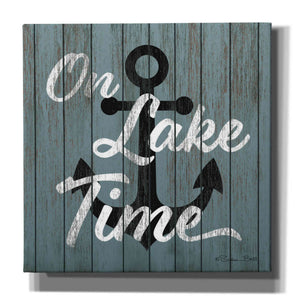 'On Lake Time' by Susan Ball, Canvas Wall Art