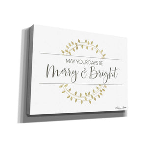 'Merry & Bright Wreath' by Susan Ball, Canvas Wall Art