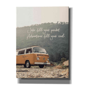 'Adventure Fills Your Soul' by Susan Ball, Canvas Wall Art