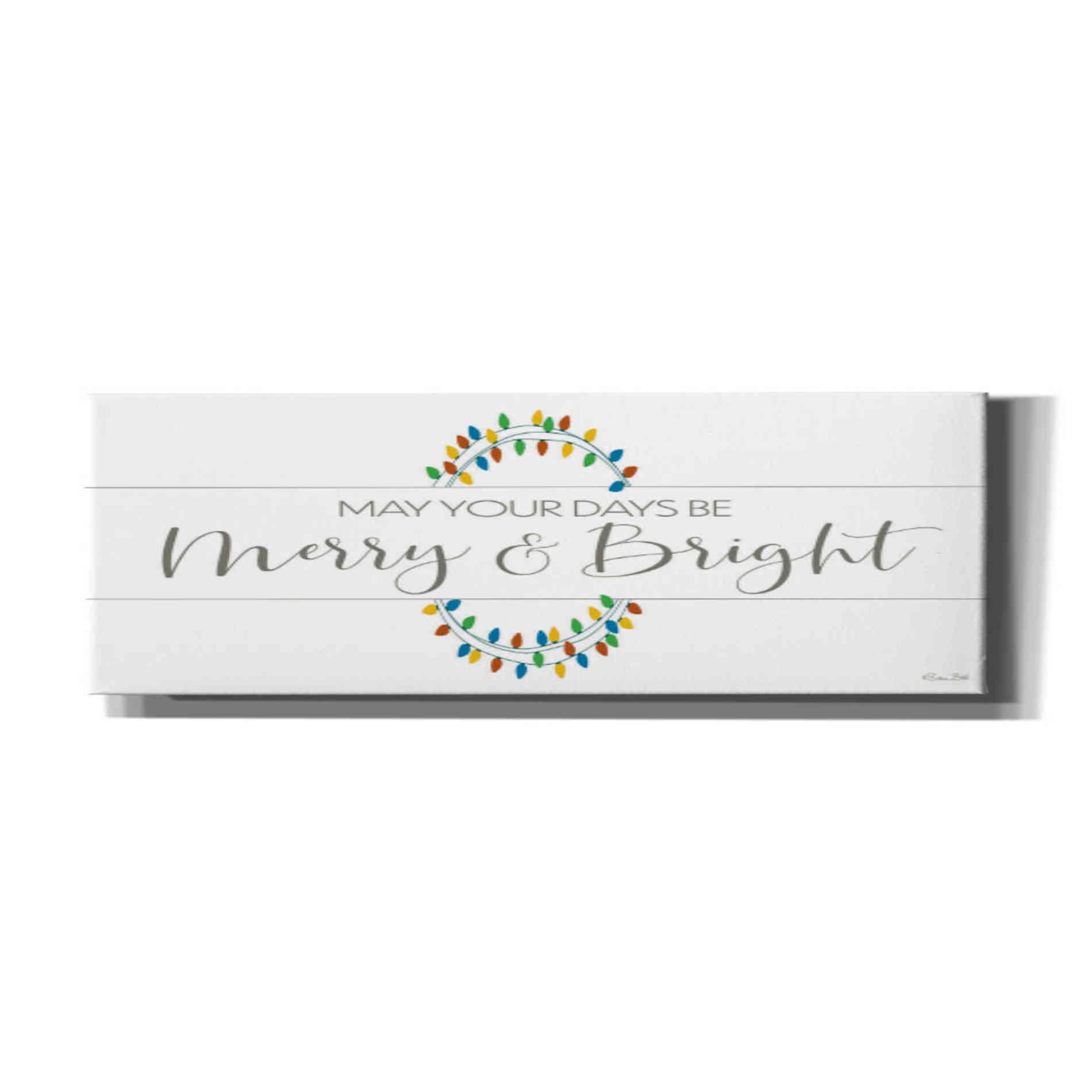 'Merry & Bright' by Susan Ball, Canvas Wall Art