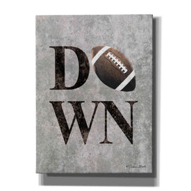 'Football DOWN' by Susan Ball, Canvas Wall Art